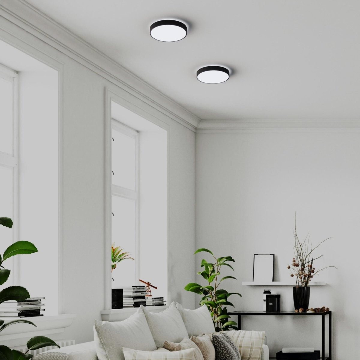 Lámpara de techo LED tipo plafón - CCT - 14W - Ø27cm - Barcelona Led-