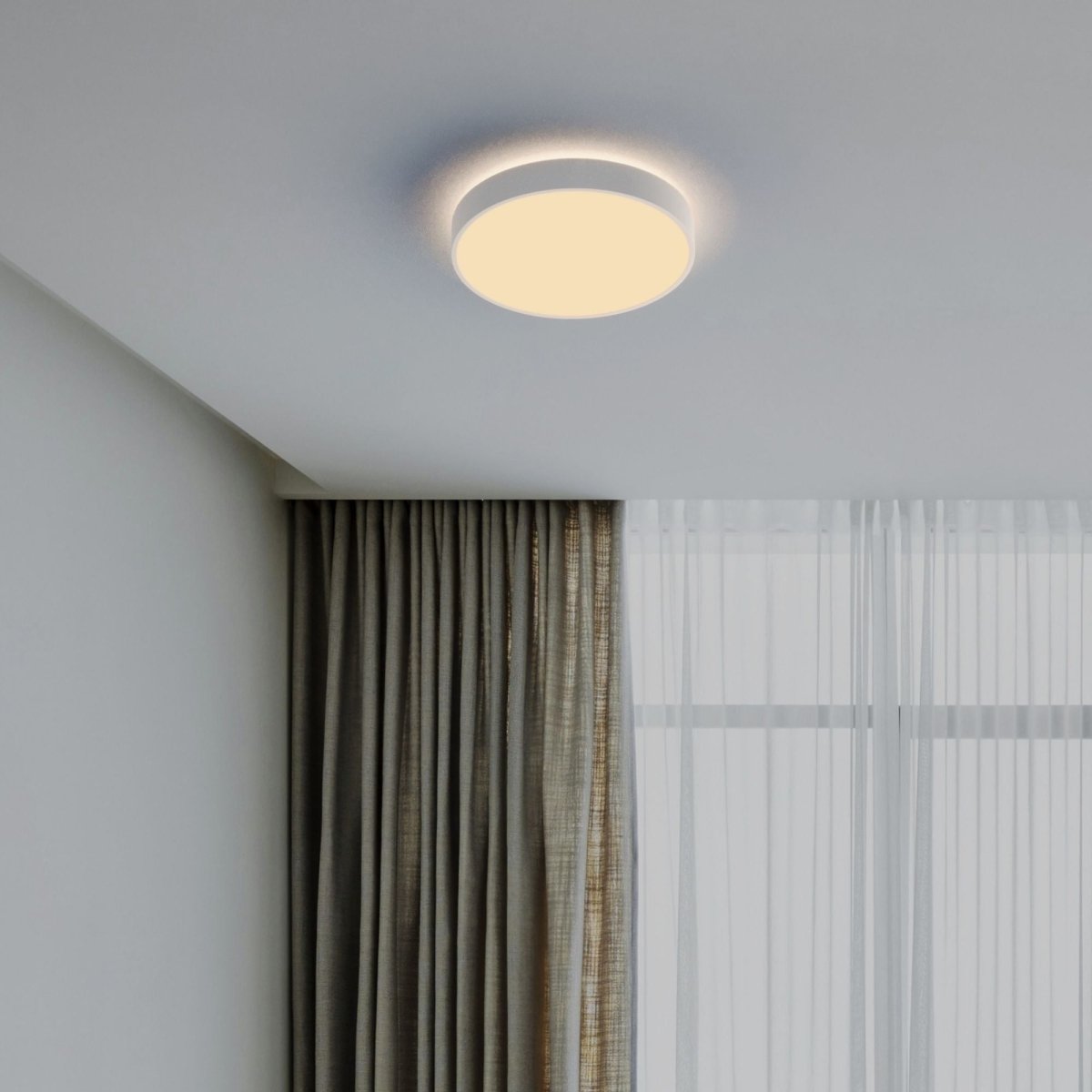 Lámpara de techo LED tipo plafón - CCT - 36W - Ø50cm - Barcelona Led-Decoración