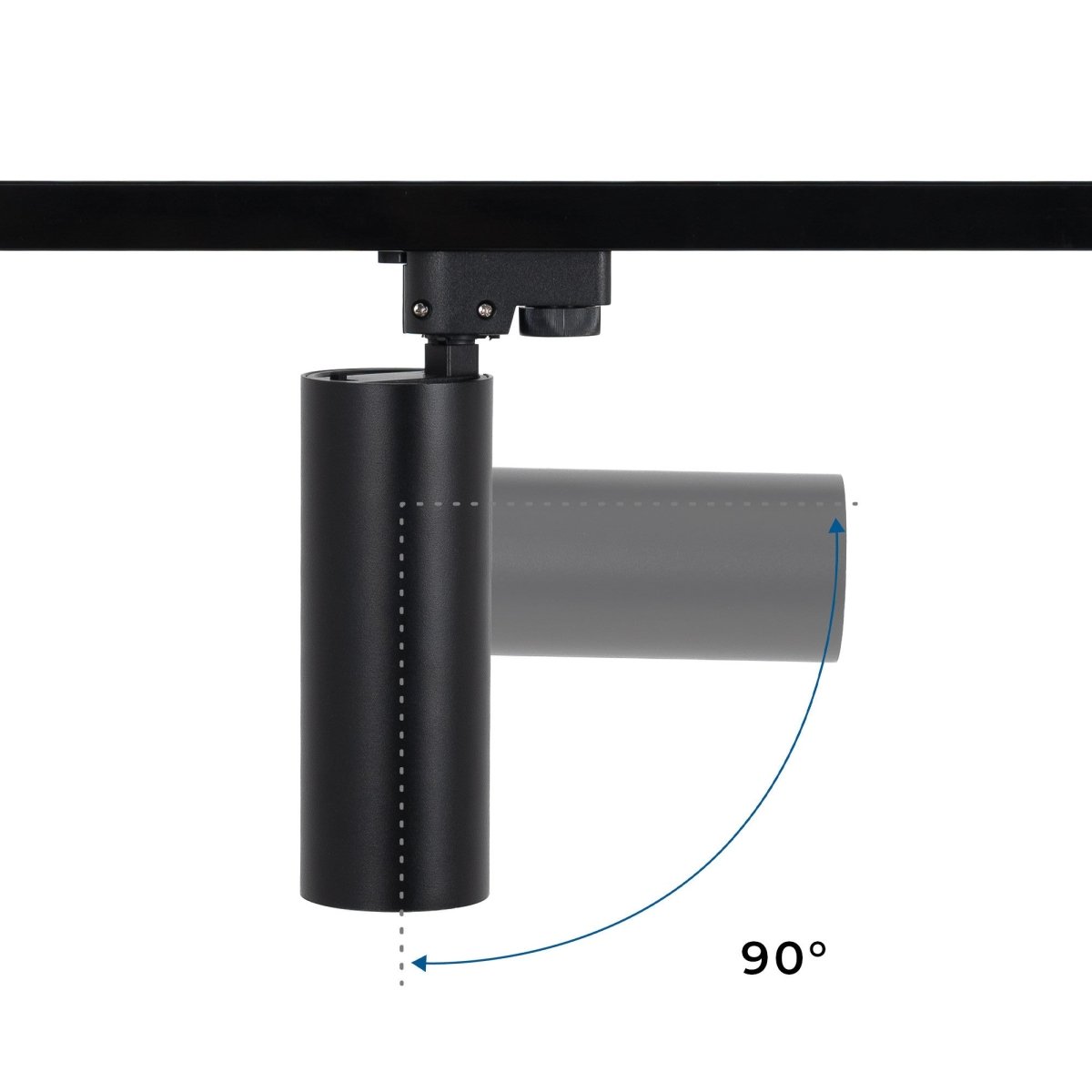 Proyector LED para carril monofásico - CCT - 15W - CRI 90 - Driver KGP - Barcelona Led-