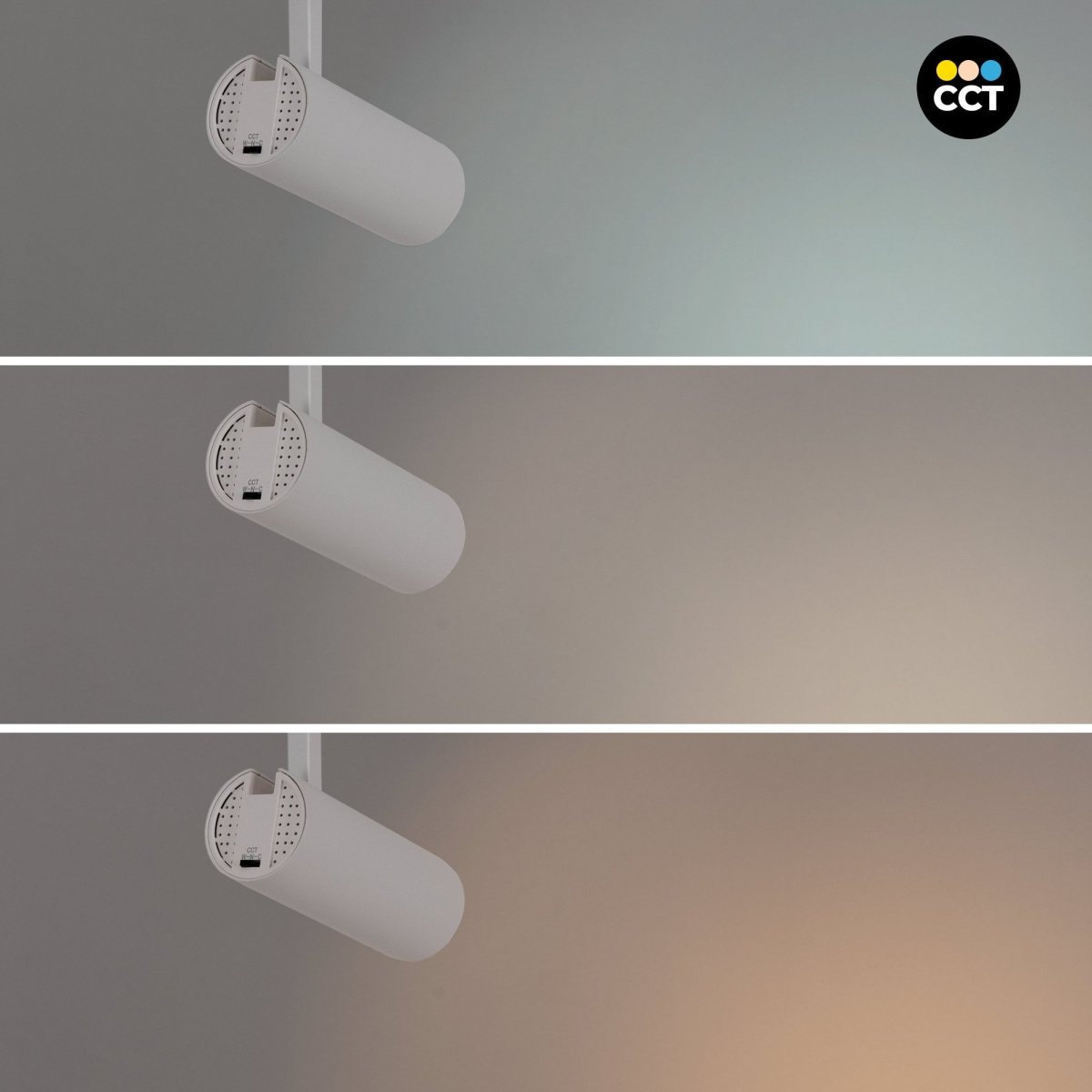 Proyector LED para carril monofásico - CCT - 15W - CRI 90 - Driver KGP - Barcelona Led-
