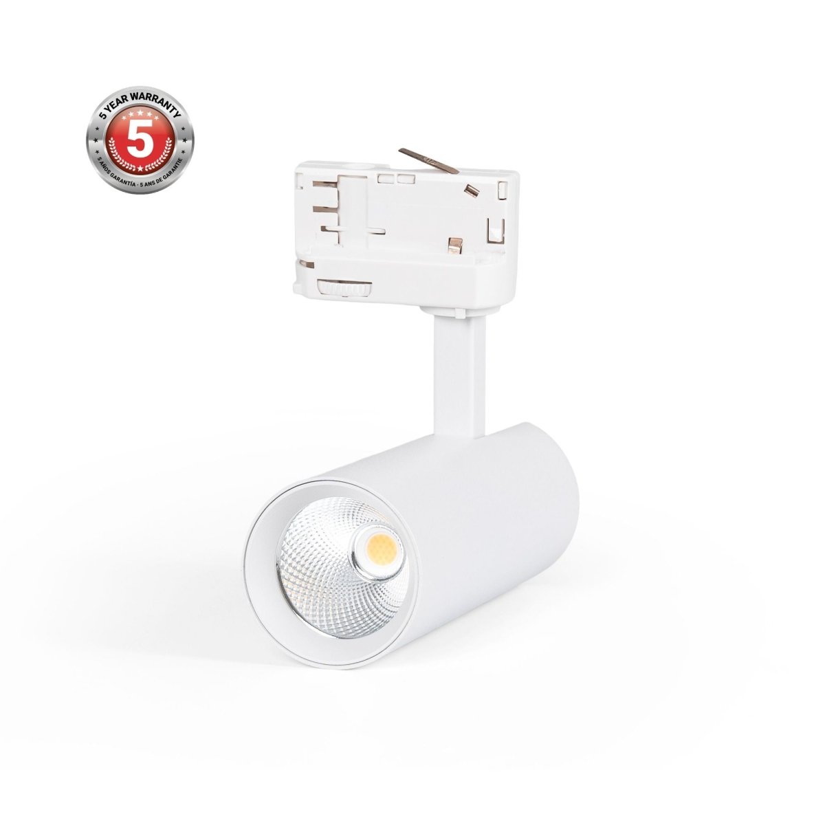Proyector LED para carril trifásico - 10W - CCT - CRI90 - 860 lm - Barcelona Led-