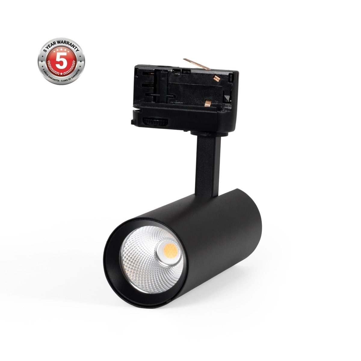 Proyector LED para carril trifásico - 10W - CCT - CRI90 - 860 lm - Barcelona Led-