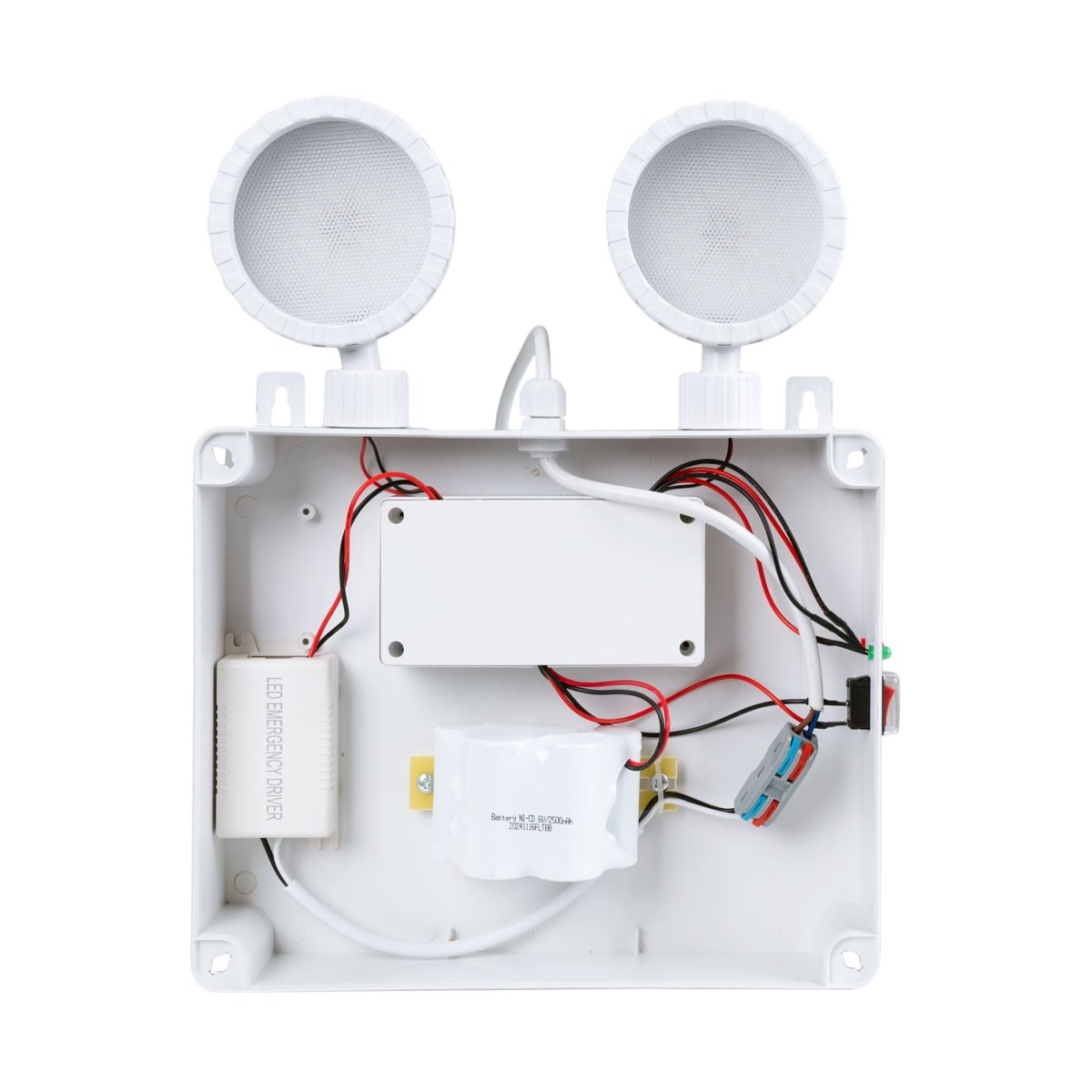 Luz de emergencia LED industrial - 2 x 8W - IP65 - Barcelona Led-