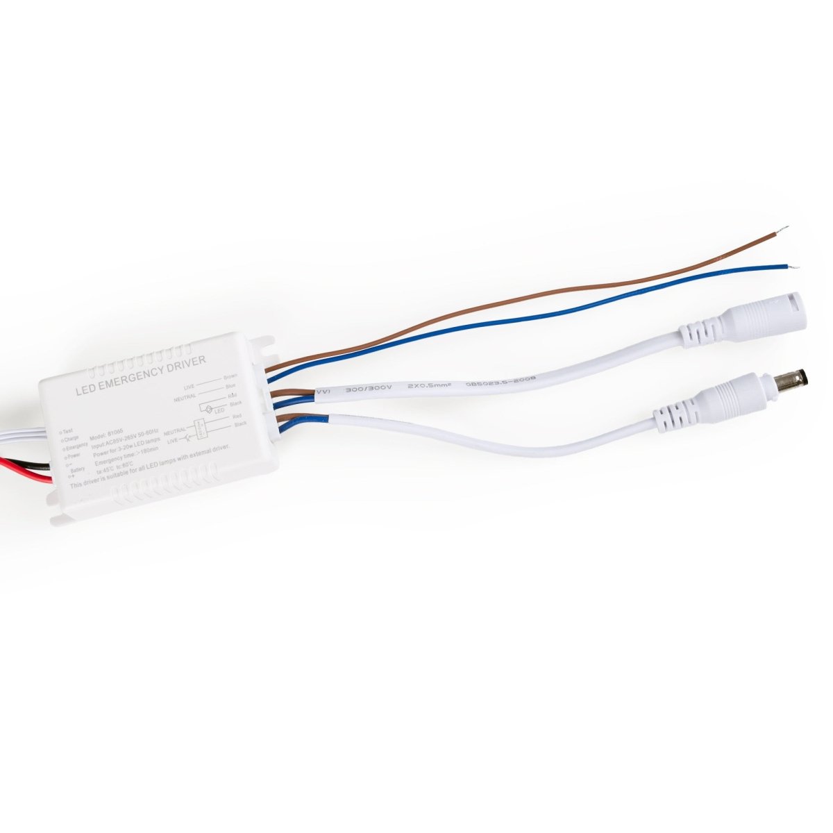 Driver LED para emergencia - Salida 3W - 3h autonomía - Luz 3/20W - Barcelona Led-