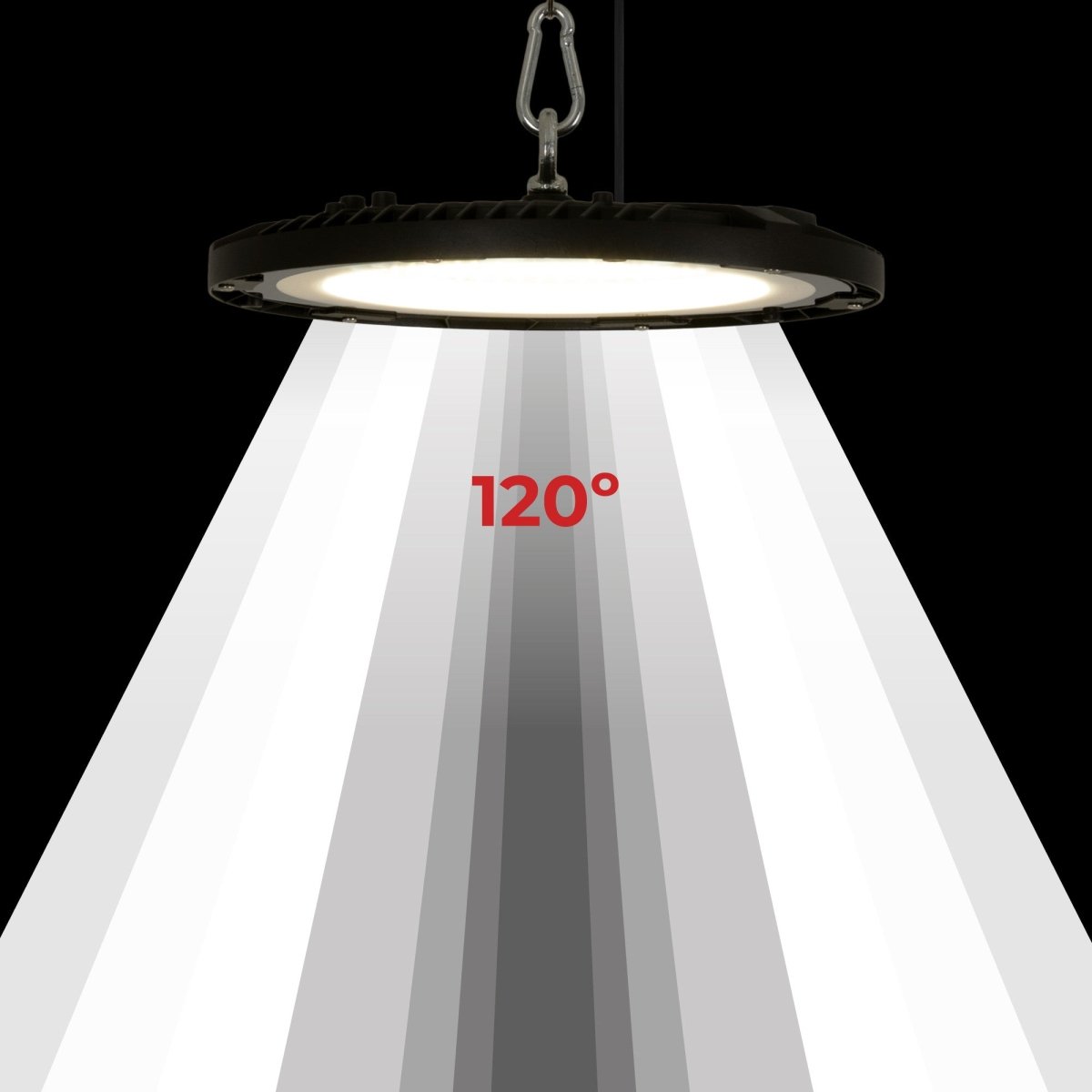 Campana LED industrial - 200W - IP65 - 110lm/W - 5 años de garantía - Barcelona Led-