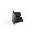 End cap for surface-mounted three-phase track - Compatible with DALI 5