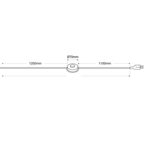 Lámpara de pie diseño vintage "Mia" - E27 (2)