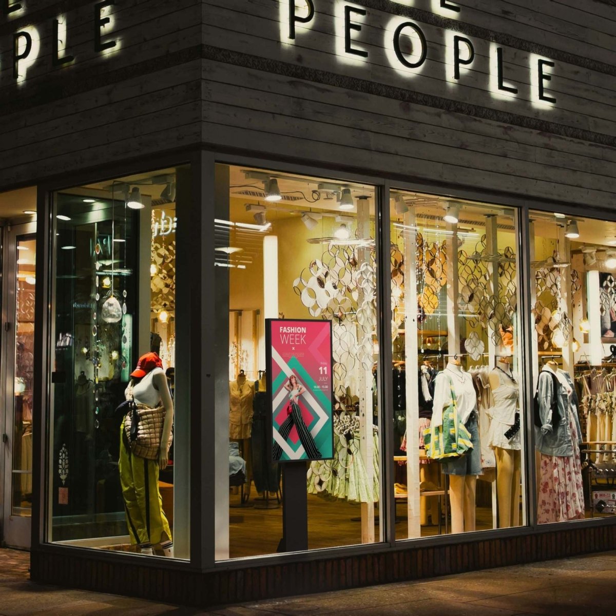 Display LCD FULL HD 43" para Escaparates - Alto Brillo 2500 NITS - Android - Barcelona Led-Signage
