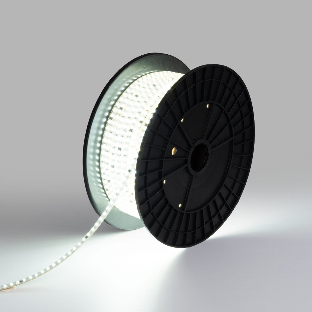 Tira LED 220V AC - Monocolor - 8W/m - 10mm - IP65 - 50 metros - 120ch/m - Barcelona Led-