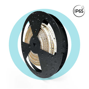 Tira LED 220V AC - Monocolor - 8W/m - 10mm - IP65 - 10 metros - 120ch/m (8)