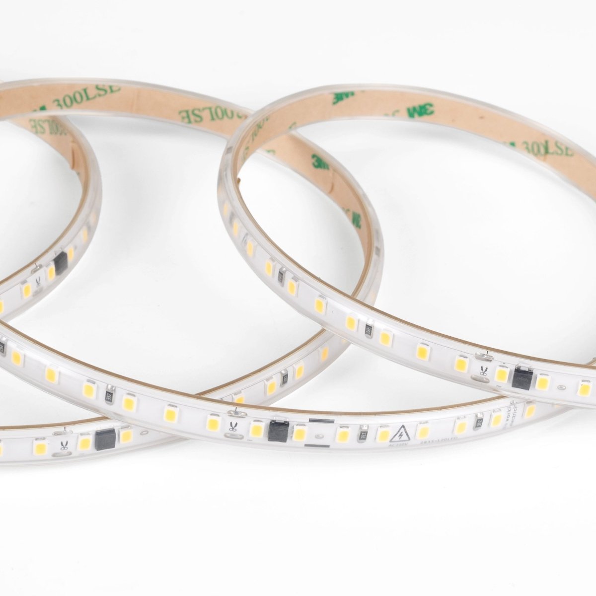 Tira LED 220V AC - Monocolor - 8W/m - 10mm - IP65 - 5 metros - 120ch/m - Barcelona Led-