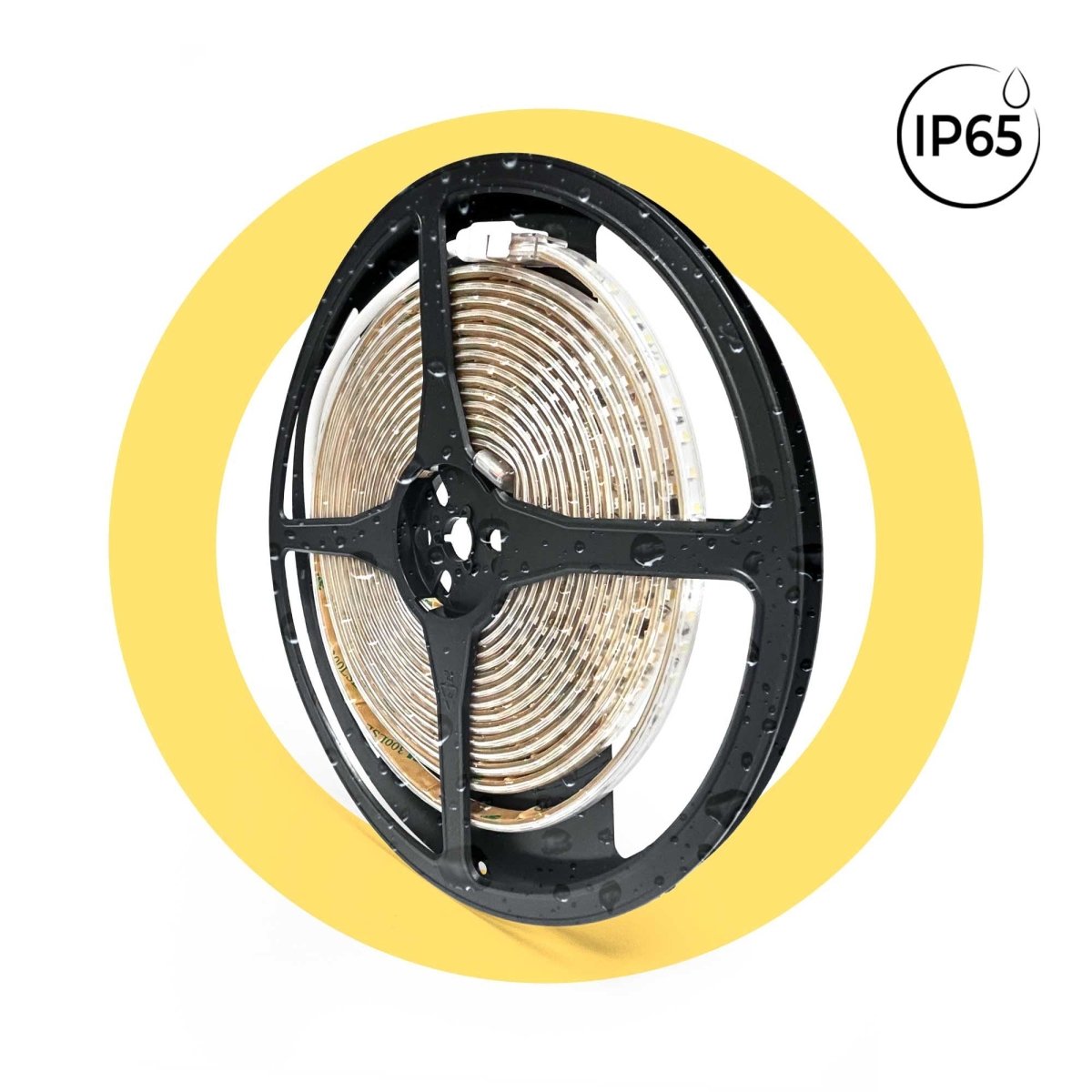 Tira LED 220V AC - Monocolor - 8W/m - 10mm - IP65 - 5 metros - 120ch/m - Barcelona Led-