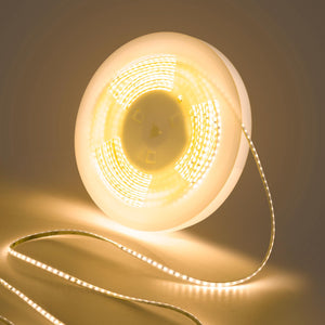 Tira LED 220V AC - Monocolor - 8W/m - 6.5mm - IP44 - 20 metros - 120ch/m (2)