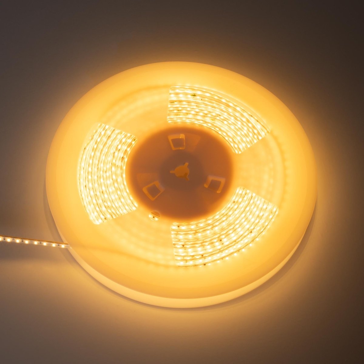Tira LED 220V AC - Monocolor - 8W/m - 6.5mm - IP44 - 20 metros - 120ch/m - Barcelona Led-