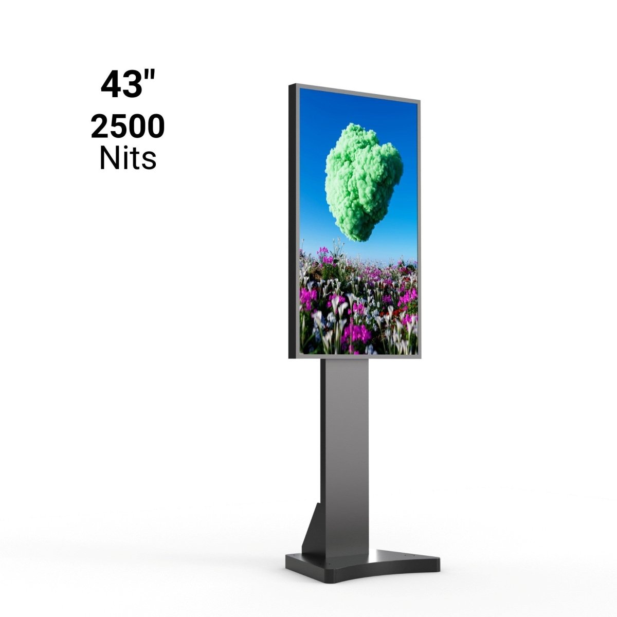 Display LCD FULL HD 43" para Escaparates - Alto Brillo 2500 NITS - Android - Barcelona Led-Signage
