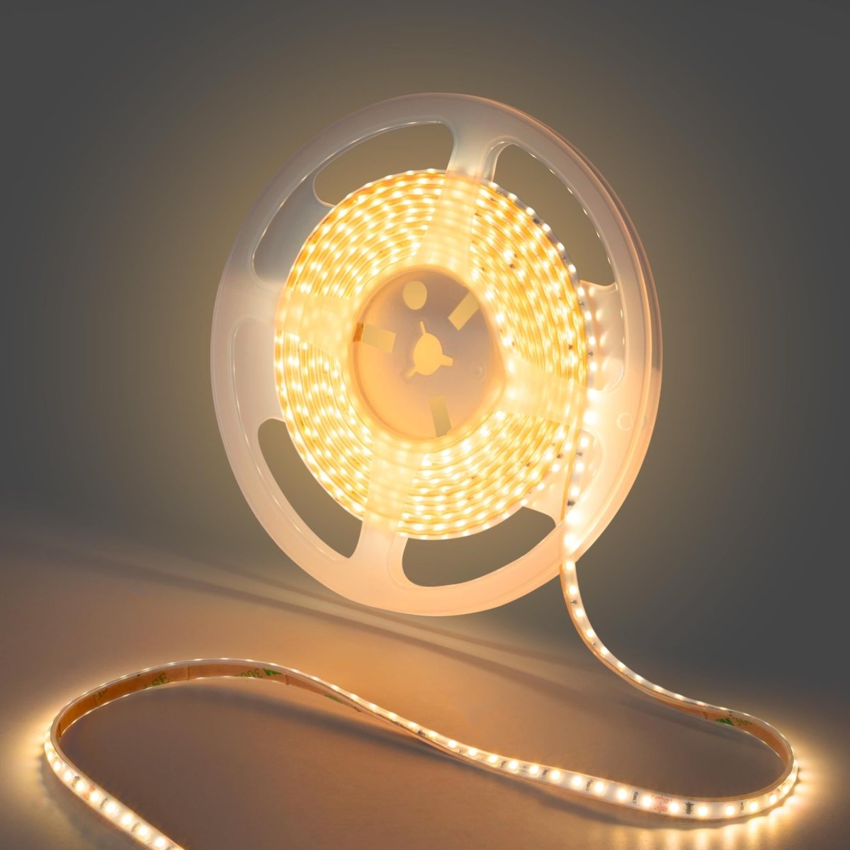 Tira LED 220V AC - Monocolor - 8W/m - 6.5mm - IP44 - 5 metros - 120ch/m - Barcelona Led-