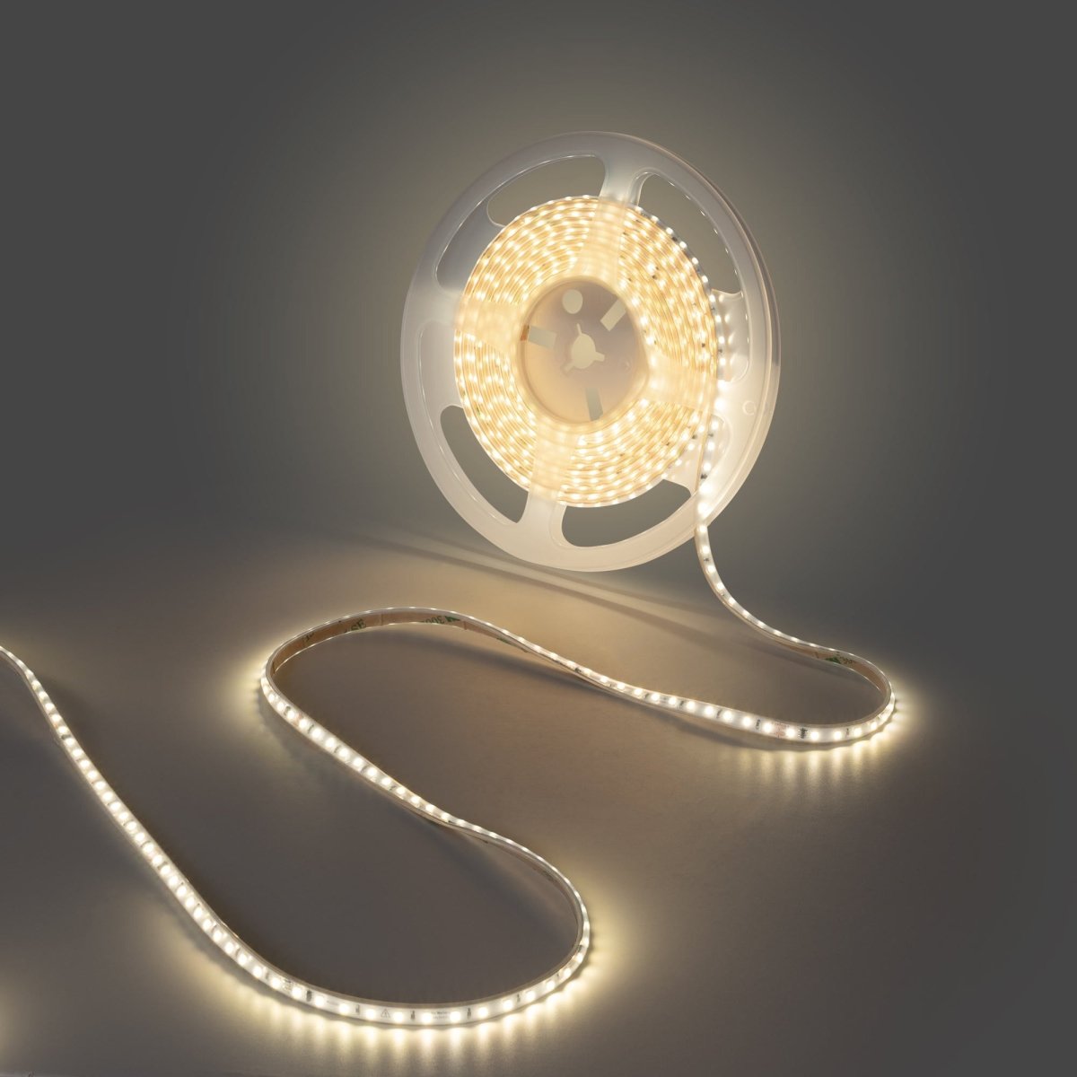 Tira LED 220V AC - Monocolor - 8W/m - 6.5mm - IP44 - 5 metros - 120ch/m - Barcelona Led-
