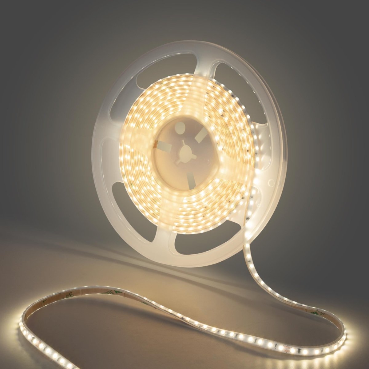 Tira LED 220V AC - Monocolor - 8W/m - 6.5mm - IP44 - 5 metros - 120ch/m - Barcelona Led-