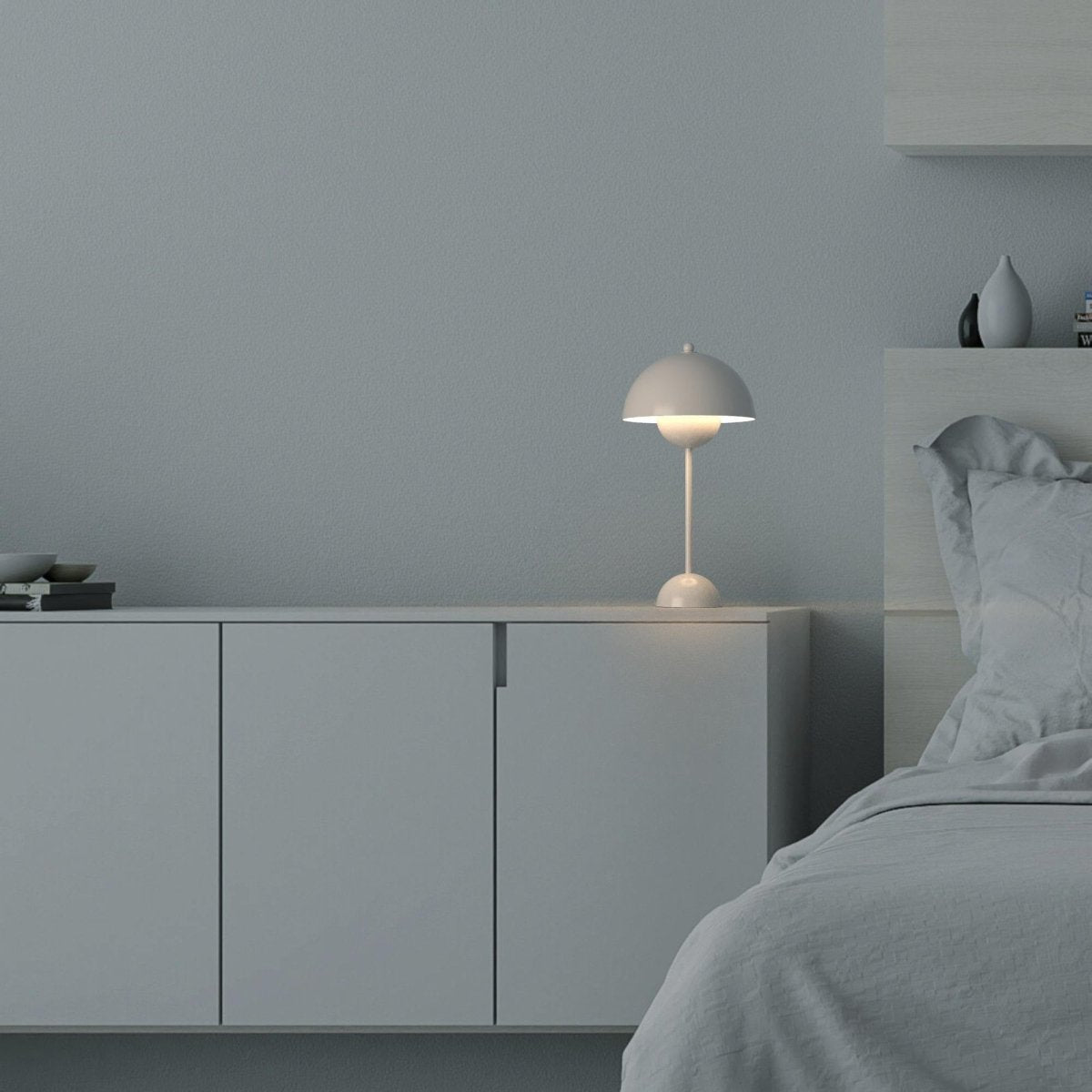 Lámpara de mesa diseño vintage "Floralis" - E27 (4)