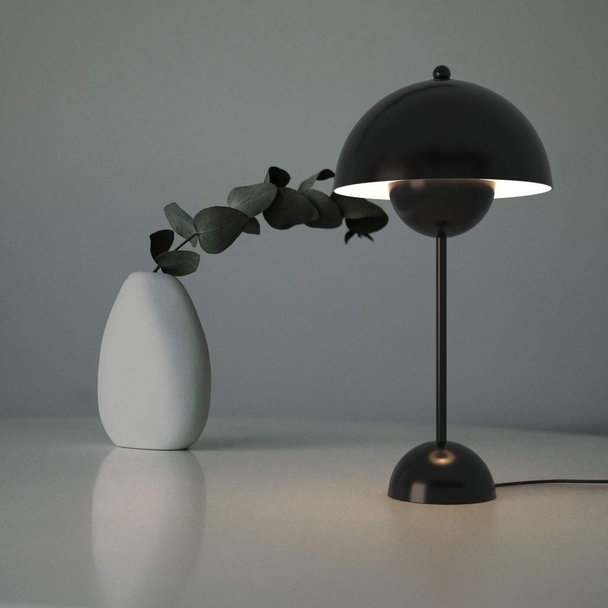 Lámpara de mesa diseño vintage "Floralis" - E27 (39)