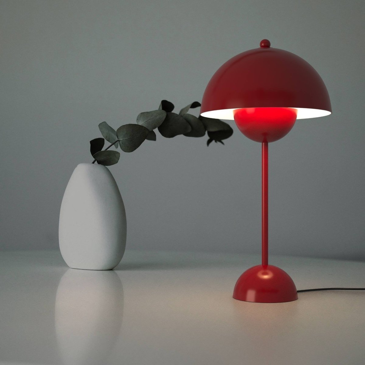 Lámpara de mesa diseño vintage "Floralis" - E27 (17)