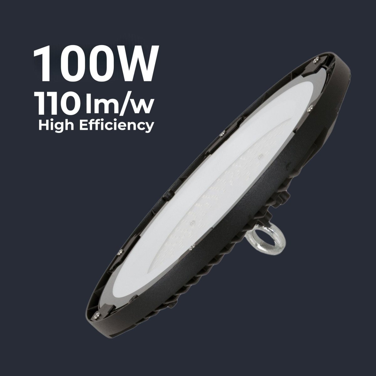 Campana LED industrial - 100W - IP65 - 110lm/W - 5 años de garantía - Barcelona Led-