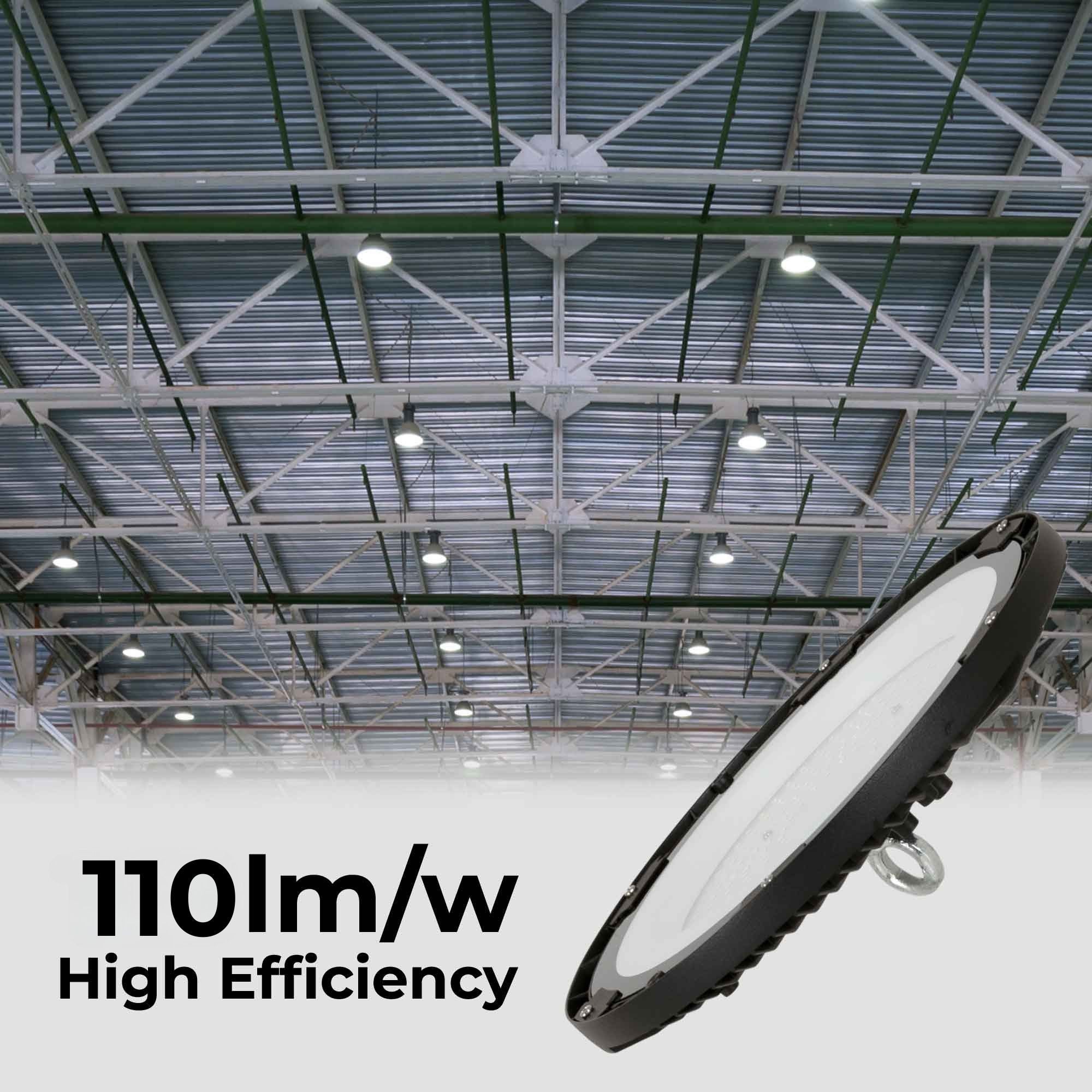 Campana LED industrial - 200W - IP65 - 110lm/W - 5 años de garantía (17)