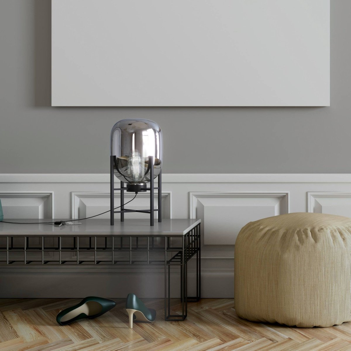 Lámpara de mesa o de pie "SMALL CRAFTY" - E27 - Barcelona Led-Decoración