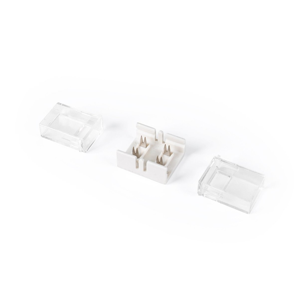 Conector recto para tira LED IP65 monocolor SMD 2835 - 10mm - 90º - Barcelona Led-Accesorios