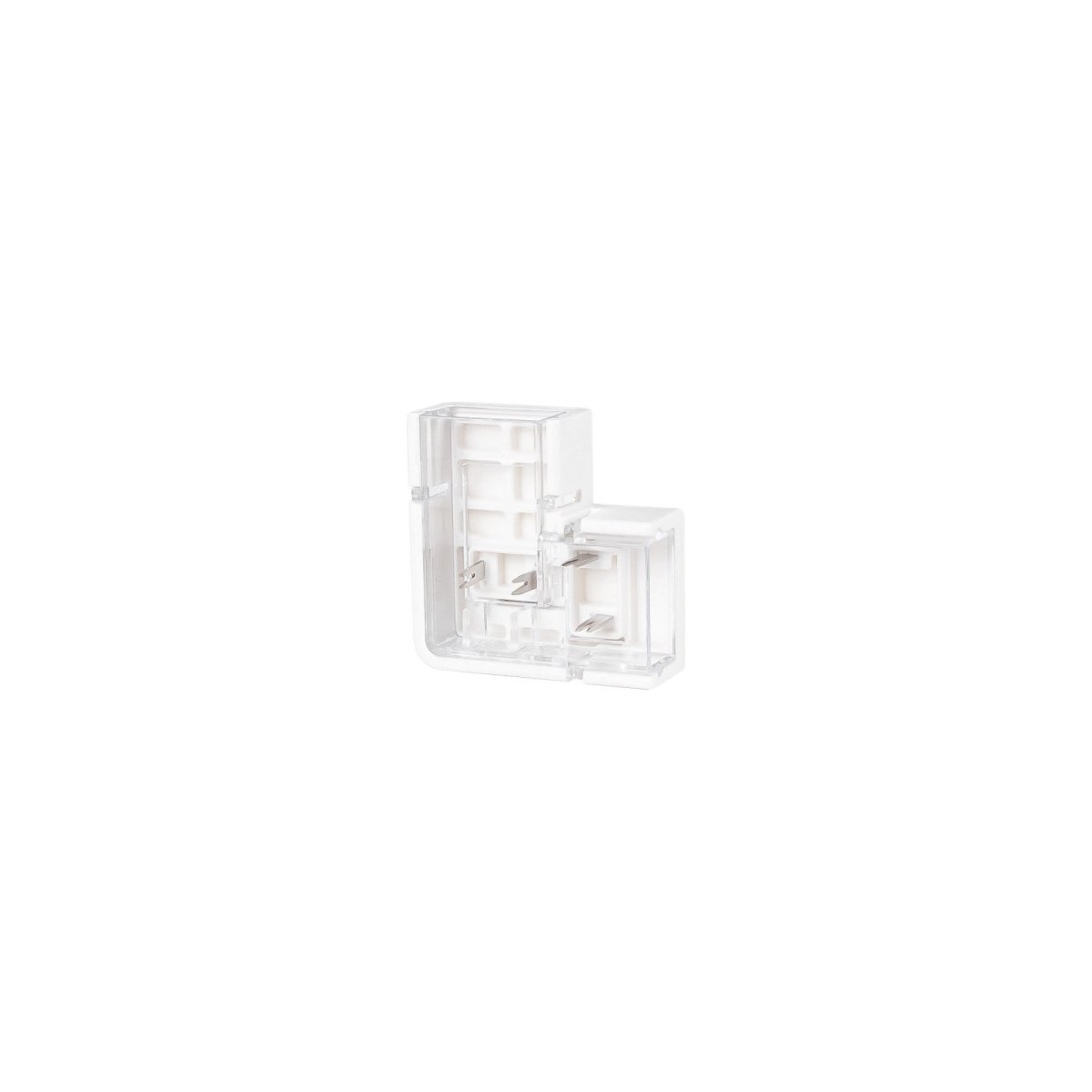 Conector en "L" para tira LED IP65 monocolor SMD 2835 - 10mm - 90º - Barcelona Led-Accesorios