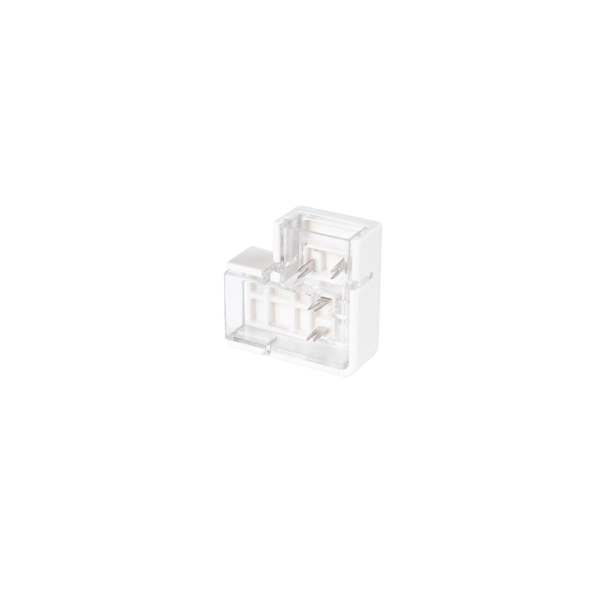 Conector en "L" para tira LED IP65 monocolor SMD 2835 - 10mm - 90º - Barcelona Led-Accesorios