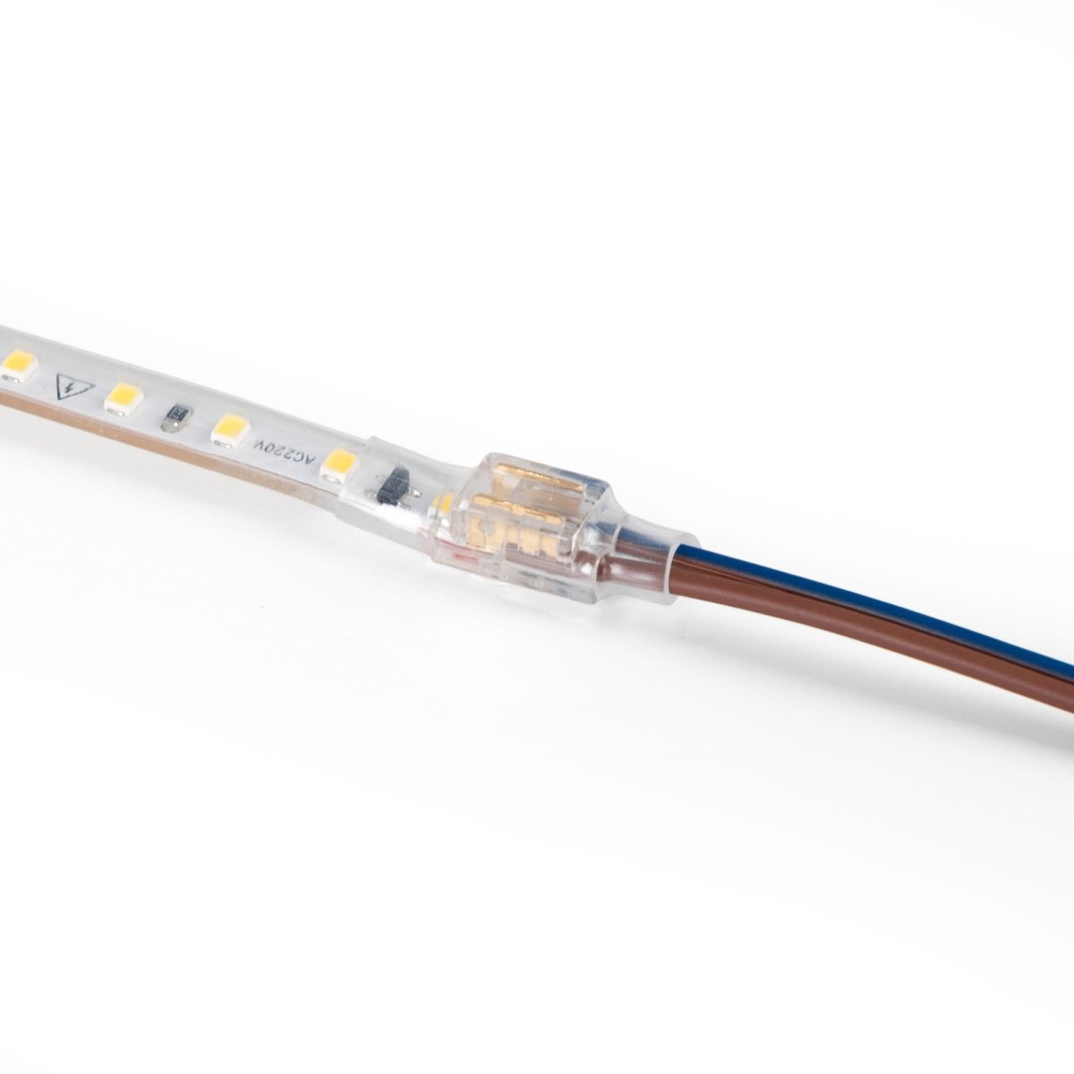 Conector de inicio + Tapón final para tira LED - 6,5mm - IP44 - Barcelona Led-Accesorios