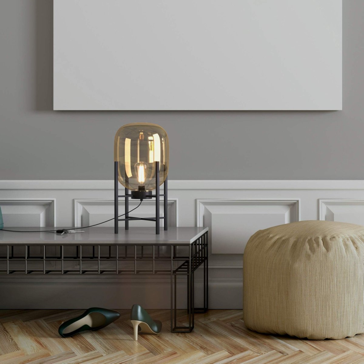 Lámpara de mesa o de pie "SMALL CRAFTY" - E27 - Barcelona Led-Decoración