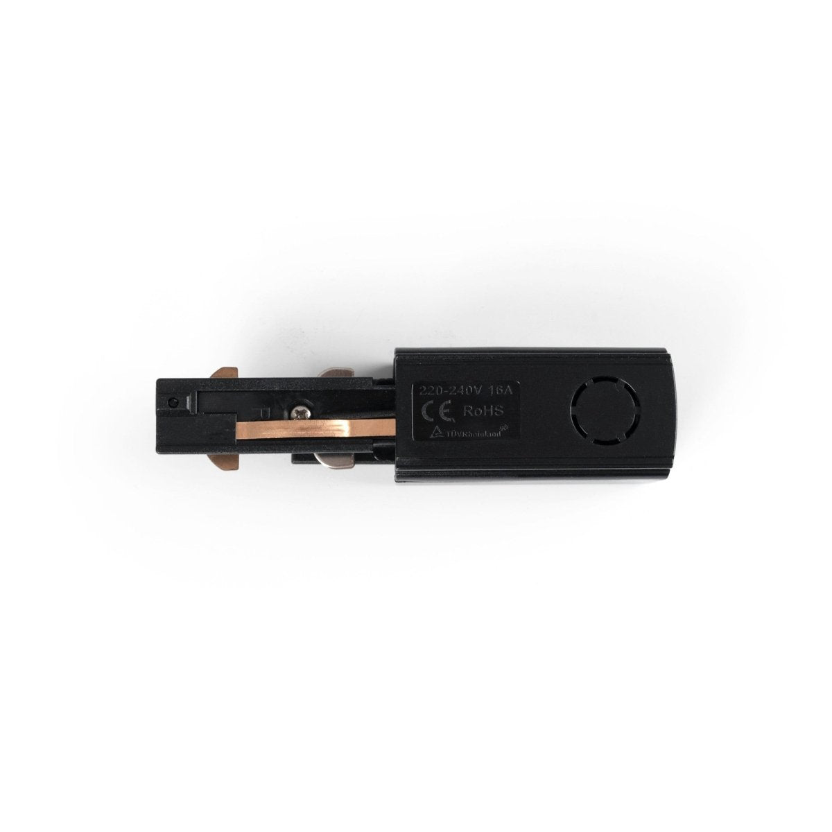 Conector alimentador para carril trifásico de superficie - Compatibilidad DALI - Barcelona Led-Accesorios