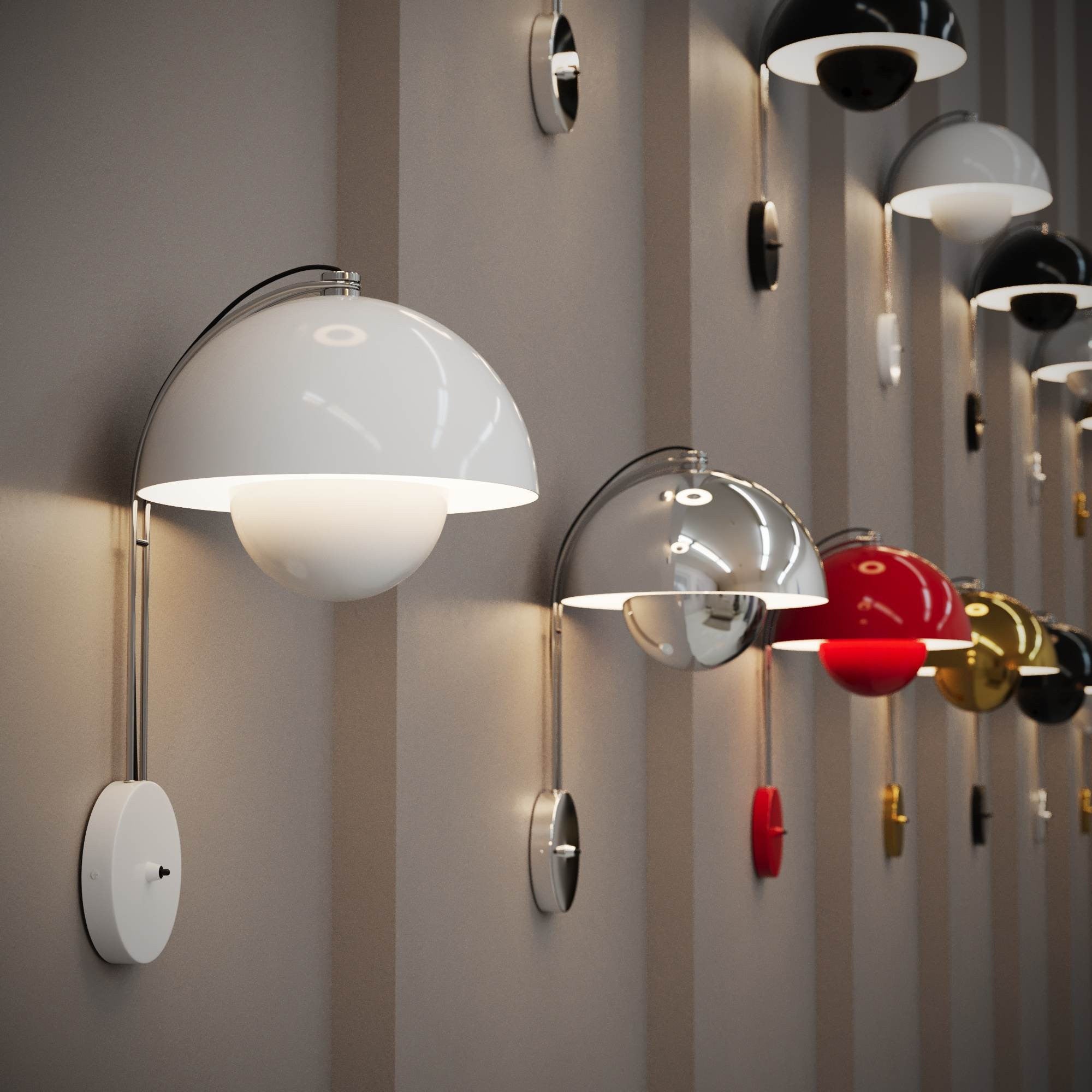 Aplique de pared diseño vintage "Ann" - E27 (30)