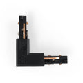 90° Rigid Union for Surface Mount Three-Phase Track - RIGHT - DALI 3