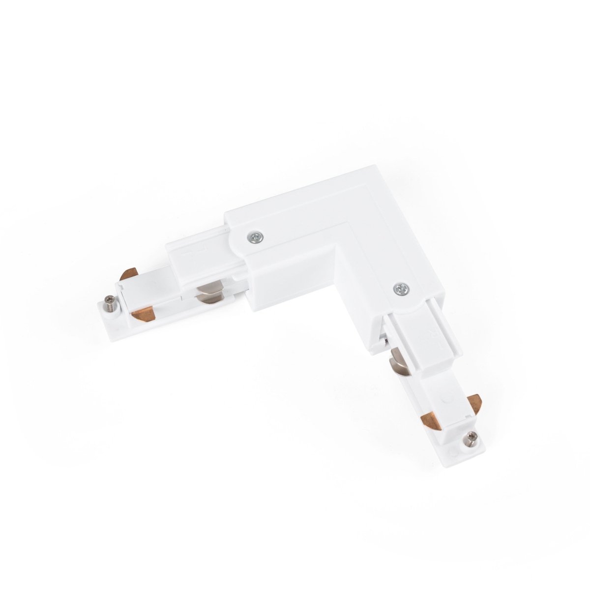 Unión rígida 90° para carril trifásico de superficie - DERECHA - DALI - Barcelona Led-Accesorios