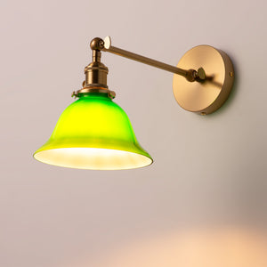 Aplique de pared "BANQUI" - Verde - E27 (4)