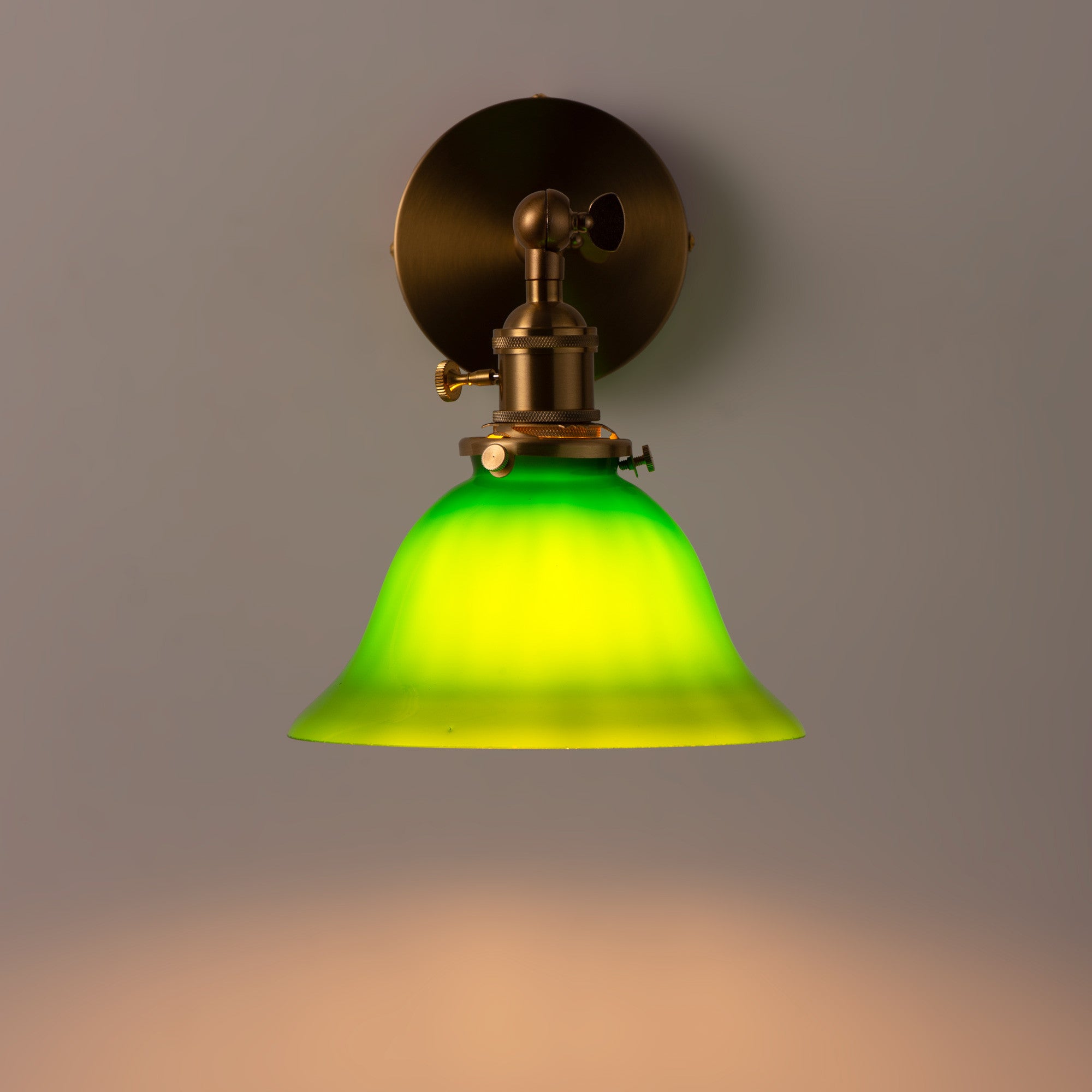 Aplique de pared "BANQUI" - Verde - E27 (5)