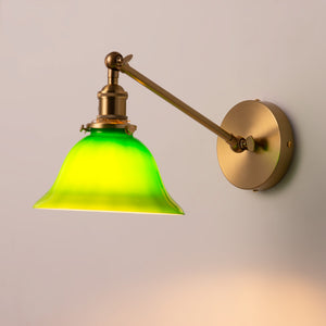 Aplique de pared "BANQUI" - Verde - E27 (7)