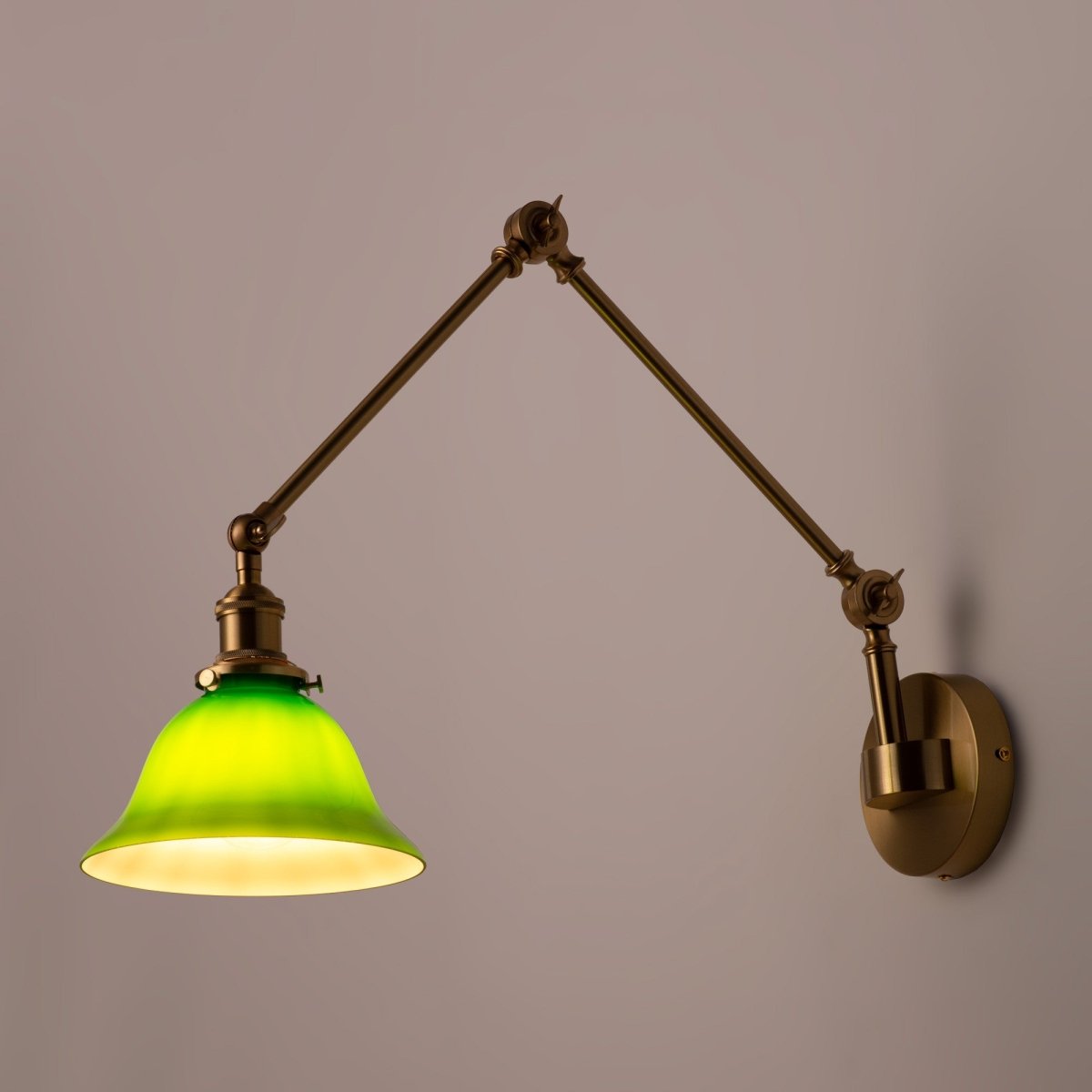 Aplique de pared con flexo "BILLAR" - E27 - Barcelona Led-Decoración