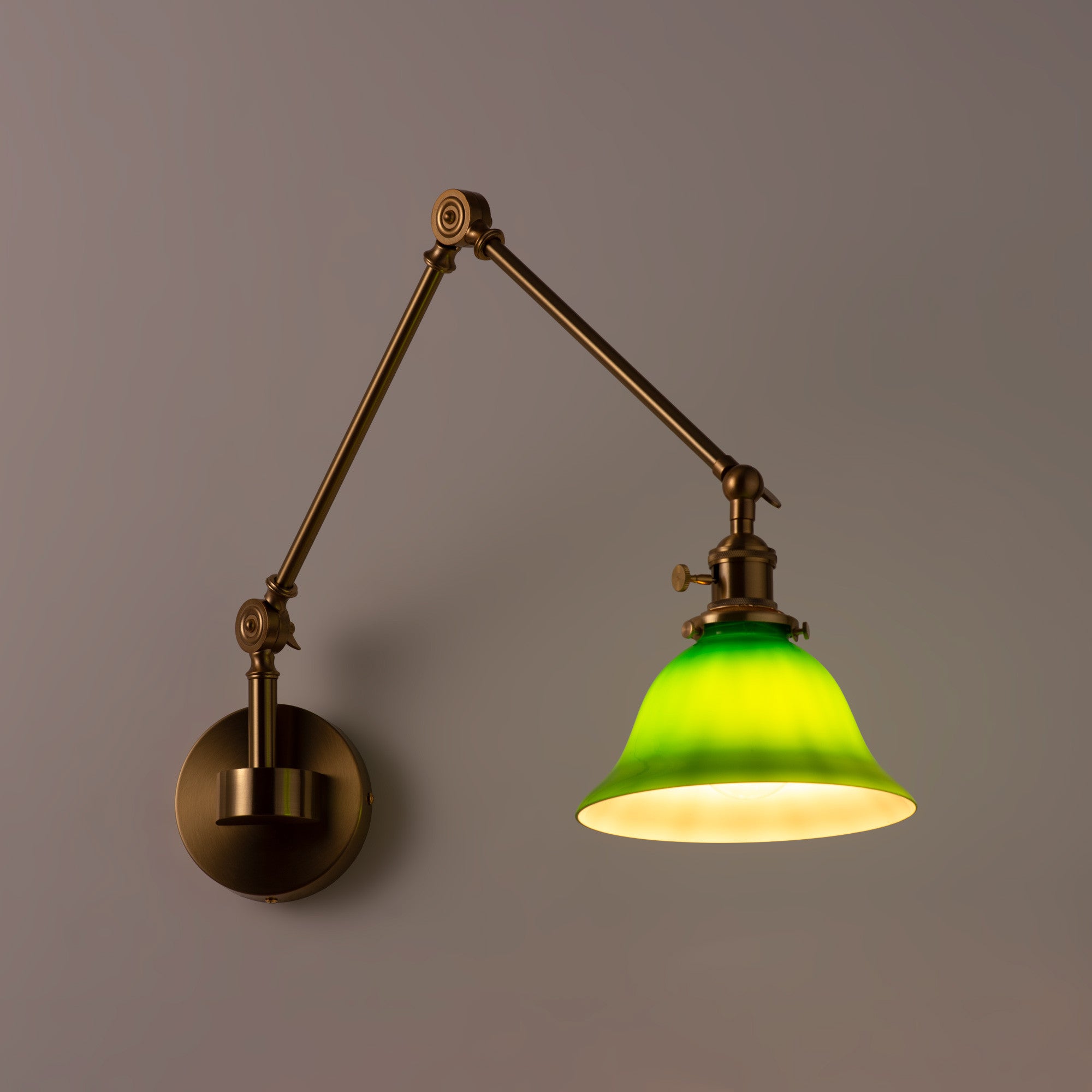 Aplique de pared con flexo "BILLAR" - E27 (6)