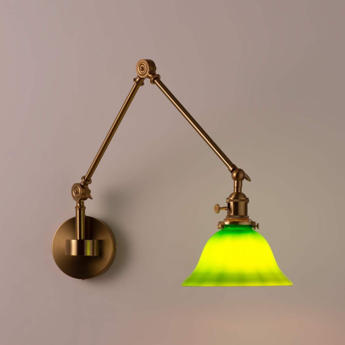 Aplique de pared con flexo "BILLAR" - E27 - Barcelona Led-Decoración