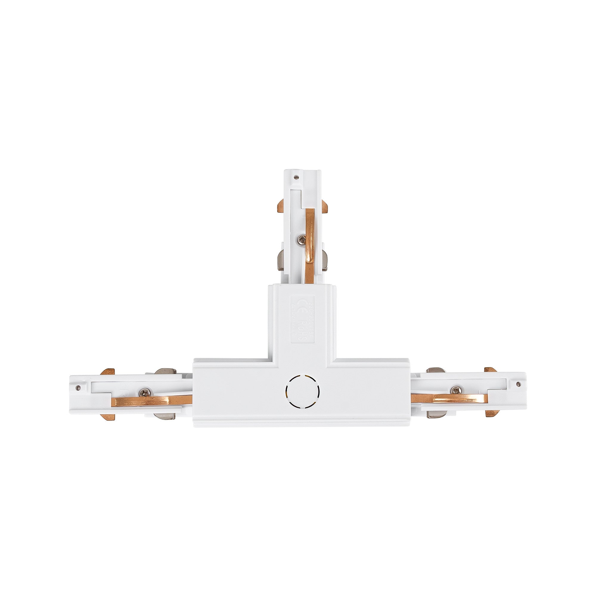 Unión rígida en T para carril trifásico de superficie - IZQUIERDA - DALI (1)