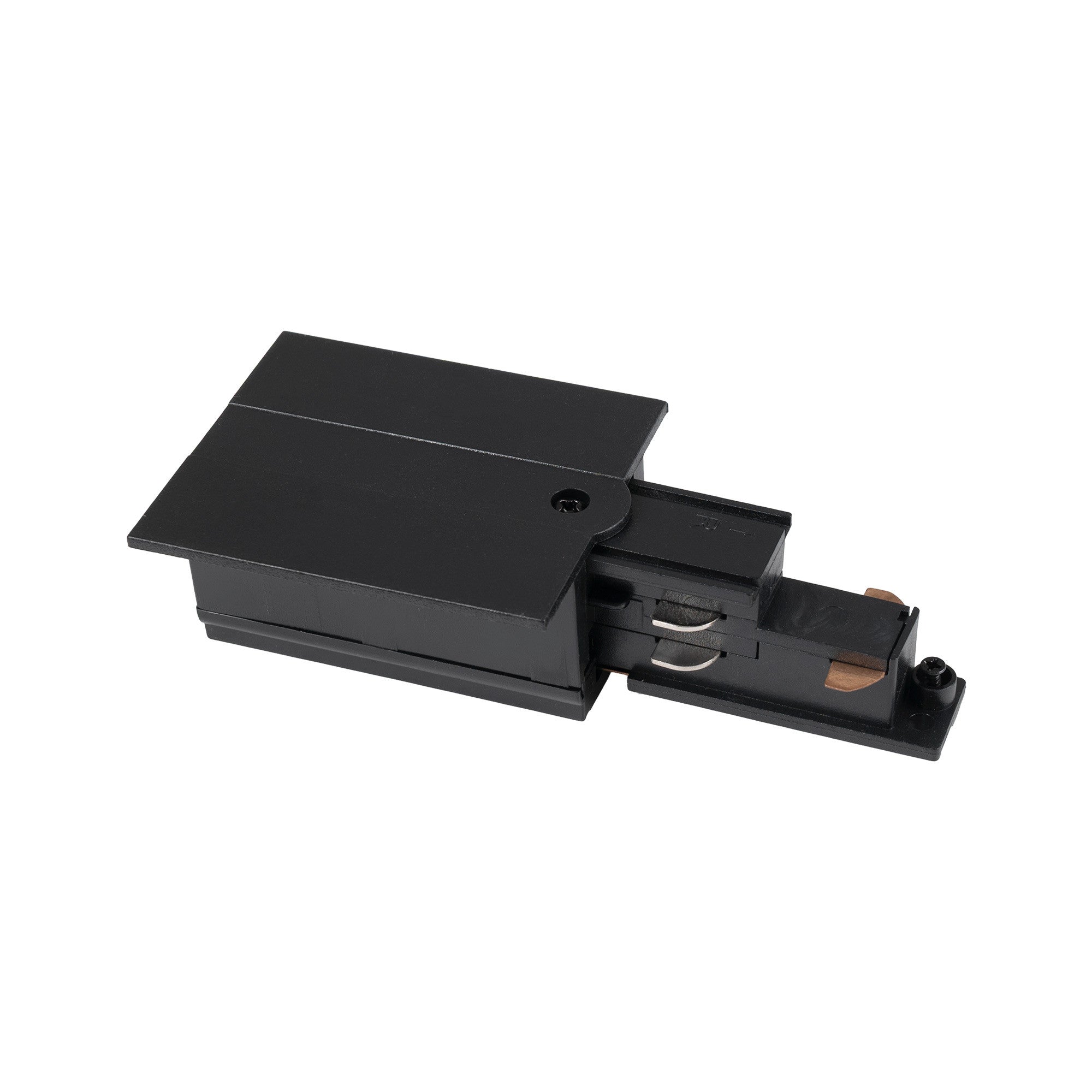 Conector alimentador para carril trifásico empotrable - Compatibilidad DALI