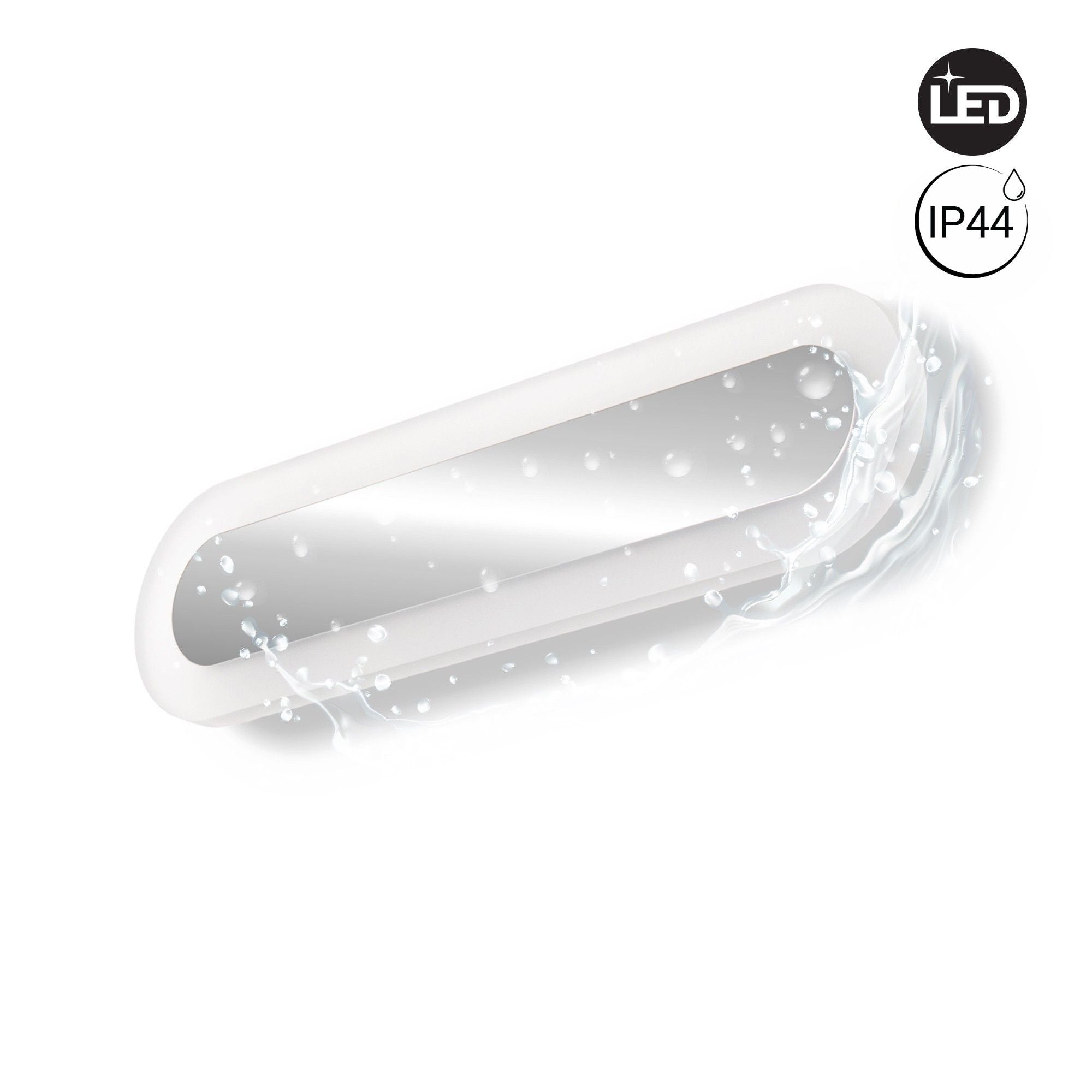 Aplique de pared para baño - 8W - 36 cm - 4000K