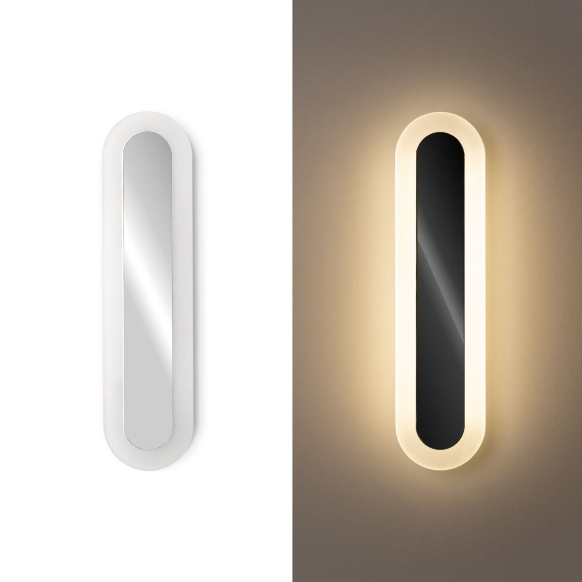 Aplique de pared para baño - 8W - 36 cm - 4000K - Barcelona Led-Decoración