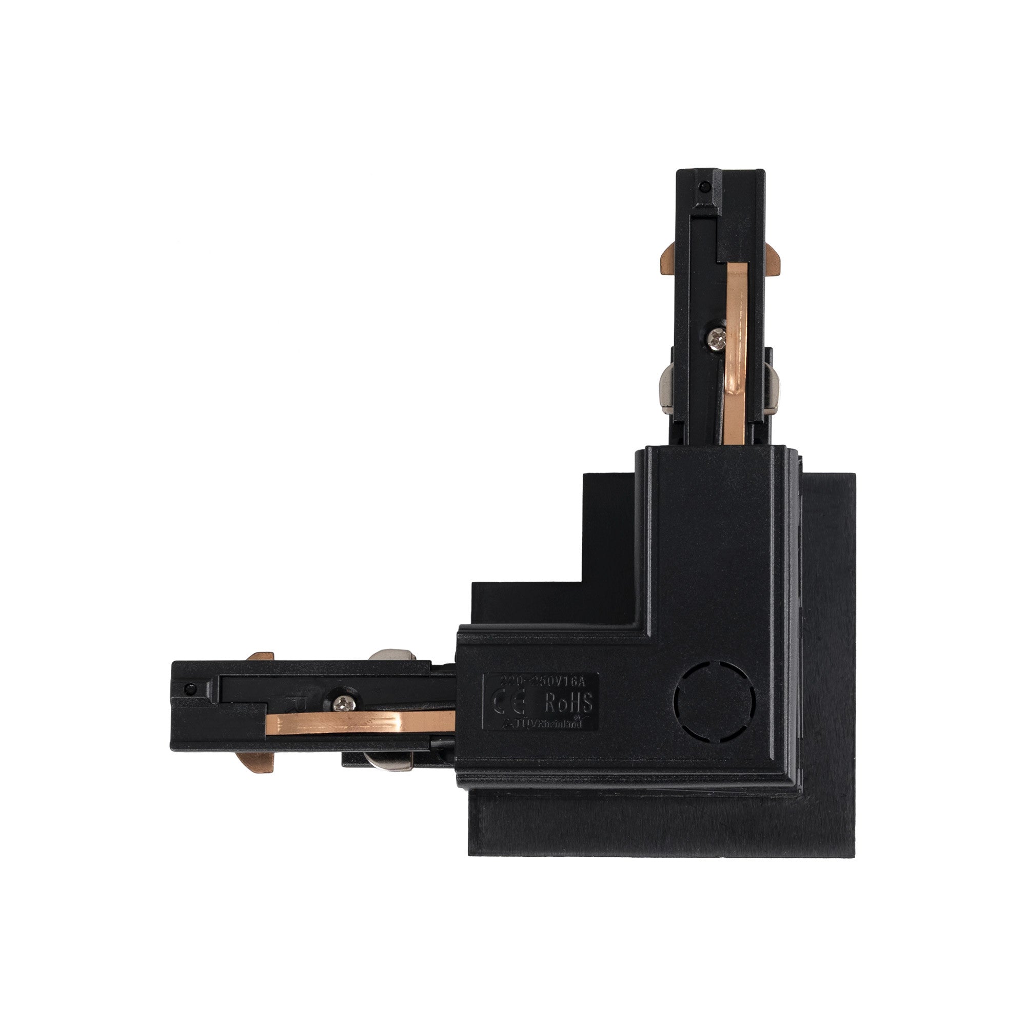 Unión rígida 90° para carril trifásico empotrable - IZQUIERDA - DALI (2)