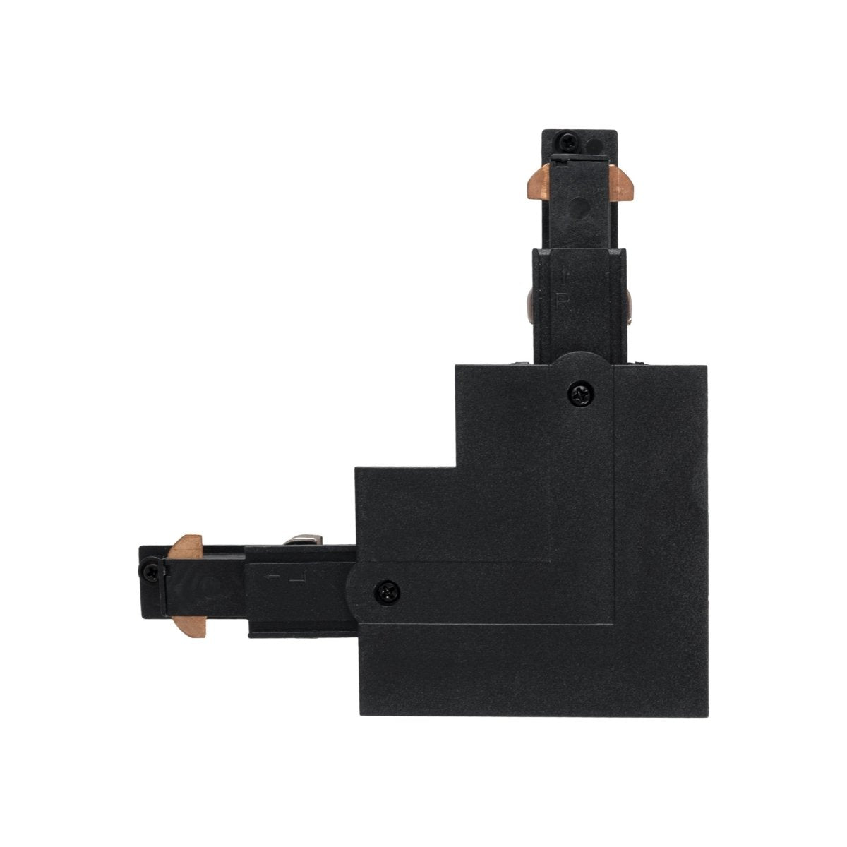 Unión rígida 90° para carril trifásico empotrable - IZQUIERDA - DALI - Barcelona Led-Accesorios