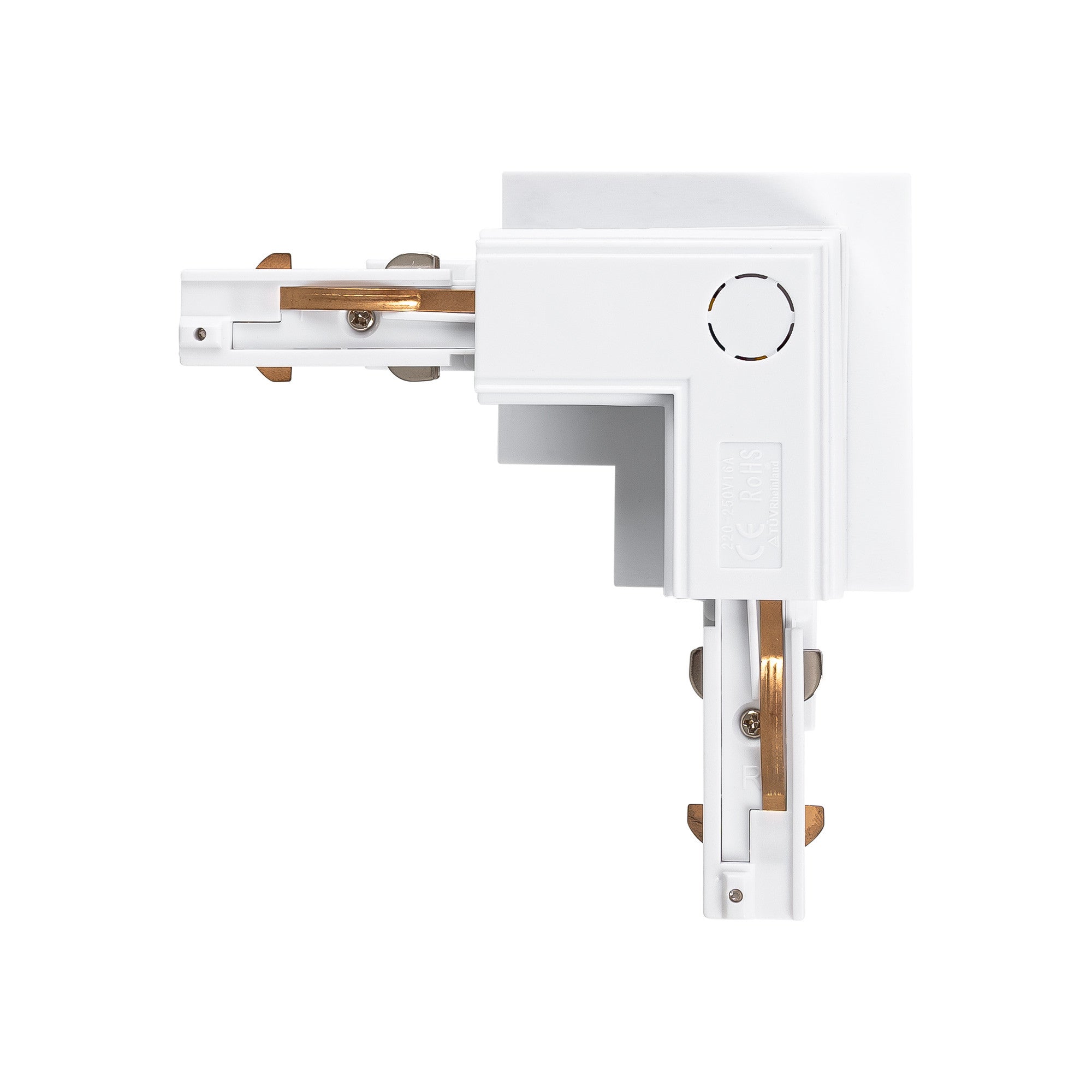 Unión rígida 90° para carril trifásico empotrable - IZQUIERDA - DALI (4)